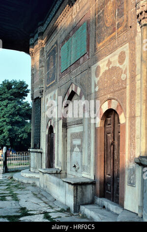 Sultan Ahmet III Fontaine Rue (1728) Sultanahmet Istanbul Turquie Banque D'Images