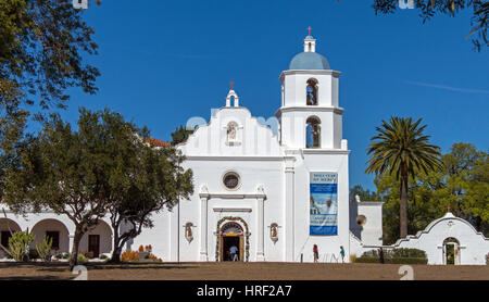 OCEANSIDE, CA - Novembre 07:Mission San Luis Rey de Francia. C'était la plus grande de toutes les missions et une fois le plus grand bâtiment en Californie.Océans Banque D'Images