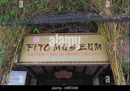 FITO Musée de la médecine traditionnelle vietnamienne à Ho Chi Minh Ville au Vietnam. Banque D'Images