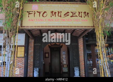 FITO Musée de la médecine traditionnelle vietnamienne à Ho Chi Minh Ville au Vietnam. Banque D'Images