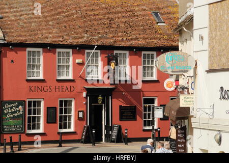 Kings Head public house Poole, dorset, uk, Banque D'Images