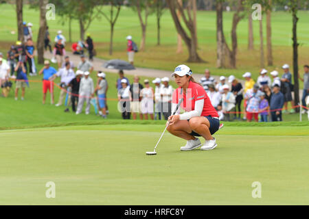 Bangkok - 26 février : Sei Young Kim de Corée République de dans Honda LPGA Thailand 2017 au Siam Country Club, Pattaya Old Course le 26 février 2017 Banque D'Images