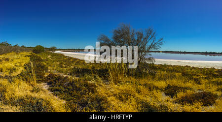 Lacs, Murray Rose-sunset national park, Victoria, Australie Banque D'Images