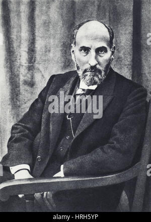 Santiago RamÌ n y Cajal, neuroscientifique Espagnol Banque D'Images