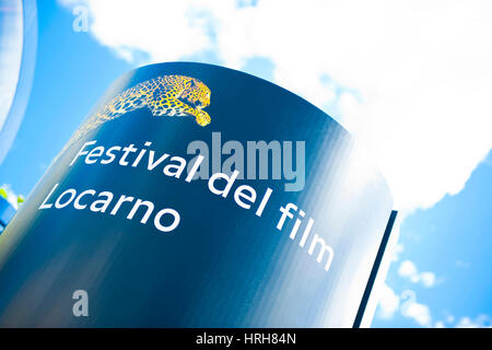 Festival du film, Locarno, Locarno, Suisse - Schweiz Banque D'Images