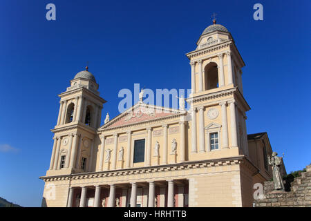 Cathédrale, Vieille Ville, Parasio, Porto Maurizio, Imperia, Ligurie, Riviera Italienne, Italie Banque D'Images