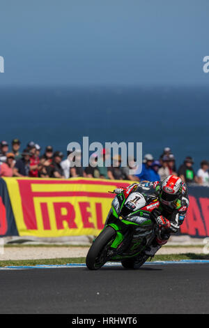 Dimanche, 26 février, 2017. Phillip Island, Australie. Banque D'Images