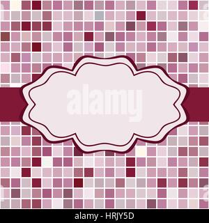 Cadre place pour texte invitation Illustration de Vecteur