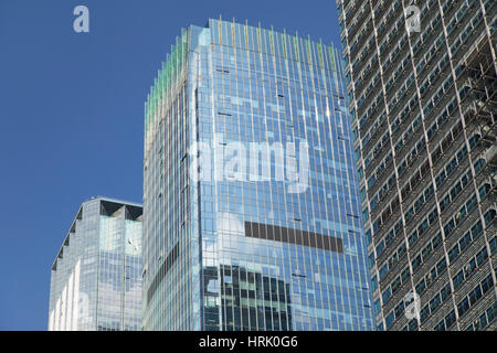 Gratte-ciel de Futian, Shenzhen, Guangdong, Chine Banque D'Images