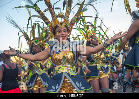 Le Carnaval en Guadeloupe Banque D'Images
