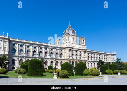 Le Musée d'Histoire Naturelle (Naturhistorisches Museum ), Maria-Theresien-Platz, Vienne, Autriche Banque D'Images