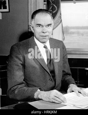 Glenn Seaborg, chimiste nucléaire américain Banque D'Images