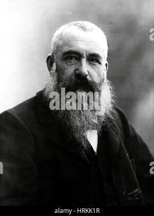 Claude Monet, peintre impressionniste français Banque D'Images