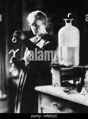 Marie Curie, physicien Polish-French Banque D'Images