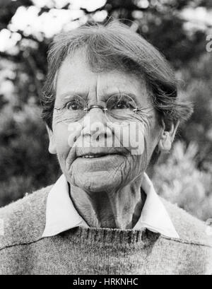 Barbara McClintock, cytogénéticien clinicien américain Banque D'Images