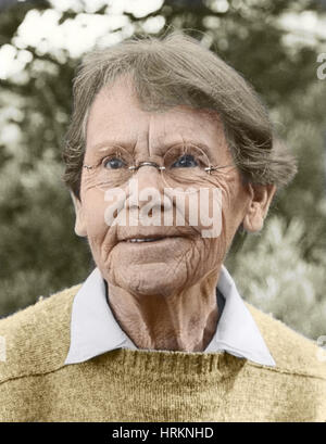 Barbara McClintock, cytogénéticien clinicien américain Banque D'Images