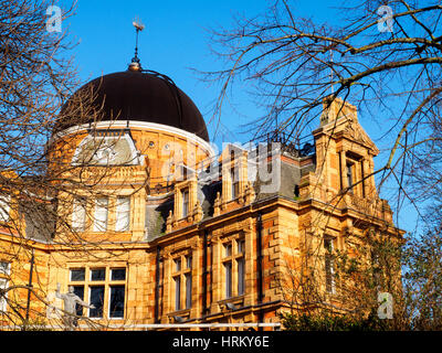 Observatoire Royal de Greenwich - Londres, Angleterre Banque D'Images