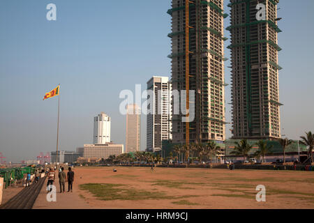 Galle Face Green colombo Sri lanka Banque D'Images