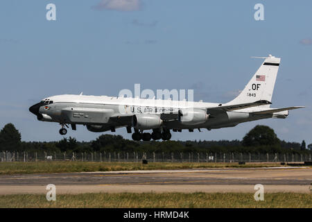 United States Air Force Boeing RC-135 Rivet Joint - RAF Mildenhall Banque D'Images