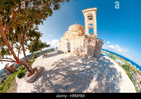 Church Profitis Ilias. Protaras, Chypre Banque D'Images