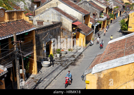 Portrait de l'ancienne ville de Hoi An. Province de Quang Nam, Vietnam. Banque D'Images