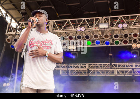 Okeechobee, en Floride, aux États-Unis. 3e Mar, 2017. Yuna à l'Okeechobee Music Festival à Okeechobee, en Floride Crédit : Daniel DeSlover/ZUMA/Alamy Fil Live News Banque D'Images