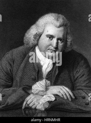 Erasmus Darwin, Anglais Polymathe Banque D'Images