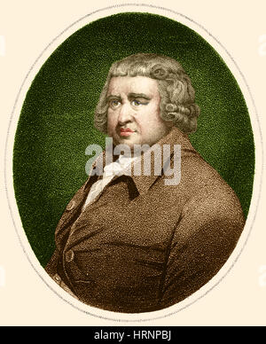 Erasmus Darwin, Anglais Polymathe Banque D'Images