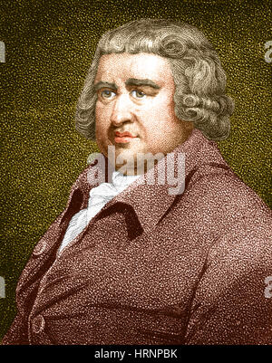 Erasmus Darwin, Anglais Polymathe Banque D'Images