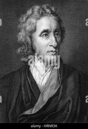 John Locke, philosophe anglais, père du libéralisme classique Banque D'Images