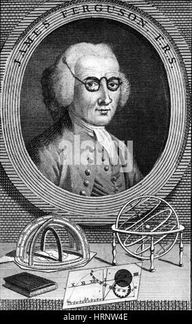 James Ferguson, astronome écossais Banque D'Images