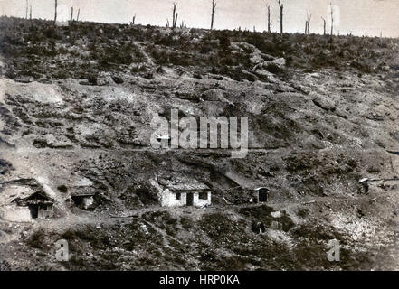 La première guerre mondiale, la bataille de la forêt d'Argonne, 1918 Banque D'Images