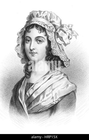 Charlotte Corday, Assassin Français Banque D'Images