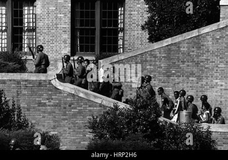 L'opération de l'Arkansas, Little Rock Nine, 1949 Banque D'Images