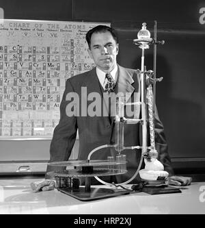 Glenn Seaborg, chimiste nucléaire américain Banque D'Images