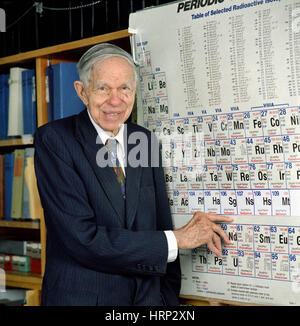 Glenn Seaborg, chimiste nucléaire américain Banque D'Images