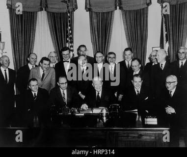 President's Science Advisory Committee, 1960 Banque D'Images