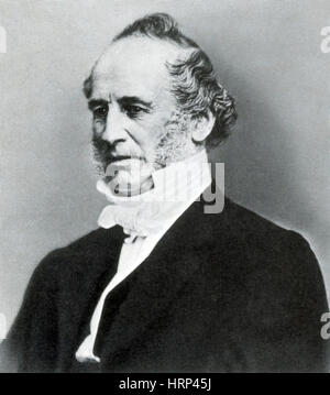 Cornelius Vanderbilt, magnat des affaires américain Banque D'Images