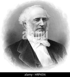 Cornelius Vanderbilt, magnat des affaires américain Banque D'Images