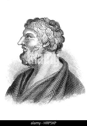 Pittacus de Mytilène, Sage de la Grèce Banque D'Images