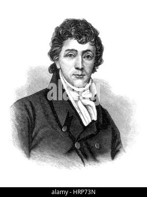 Francis Scott Key, Juriste et Poète Américain Banque D'Images