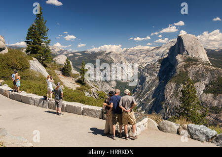 Le Parc National Yosemite en Californie sur la côte ouest, United States Banque D'Images