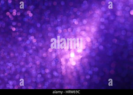 Bokeh violet abstract background. Banque D'Images