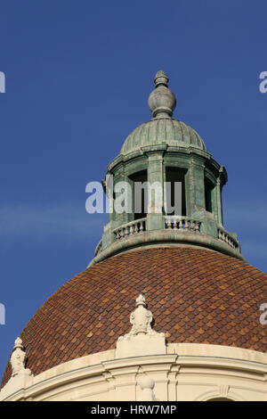 La belle scène de l'après-midi l'Hôtel de Ville de Pasadena, Los Angeles, Californie Banque D'Images