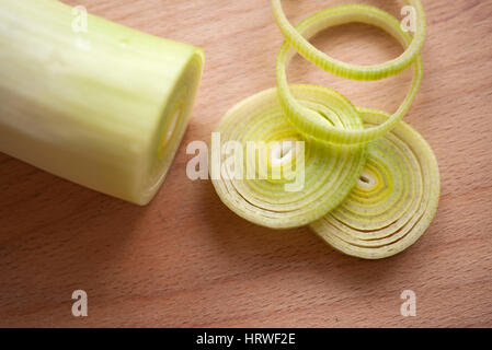 poireau Banque D'Images