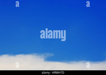 Soft focus de fond de ciel bleu Banque D'Images