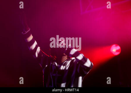 Okeechobee, en Floride, aux États-Unis. 3e Mar, 2017. Wiz Khalifa effectue à Okeechobee Musique et Art Festival vendredi soir. 3e Mar, 2017. Randy Vasquez, SouthFlorida.com : Crédit Sun-Sentinel/ZUMA/Alamy Fil Live News Banque D'Images