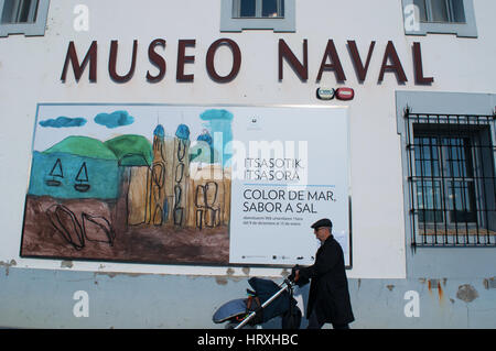 Donostia-San Sebastian : le Musée de la Marine, sur le port de la vieille ville, rend hommage à la tradition et l'histoire de l'héritage basque maritimum Banque D'Images