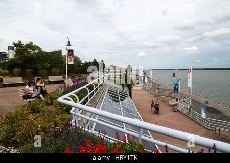 Parc portuaire de Trois-Rivières, Quebec Province, Canada Banque D'Images