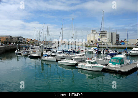 Port de plaisance des Sables-d'Olonne, Vendée, Pays de la Loire, France, Europe Banque D'Images